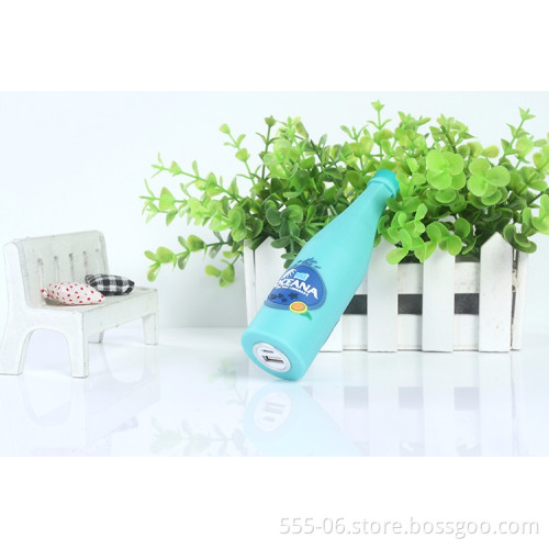 Bottle Design PVC Power Banks and Mobile Charger